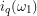 i_q(\omega_1)