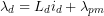 \lambda_d=L_d i_d+\lambda_{pm}