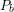 P_b