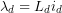 \lambda_d=L_d i_d