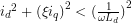 {i_d}^2+{(\xi i_q)}^2<{(\frac{1}{\omega L_d})}^2