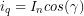 i_q=I_n cos(\gamma)